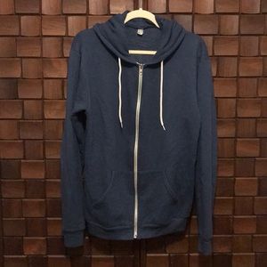 American Apparel 50/50 Zip-Up Hoodie